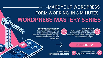 How to Make Your Contact Form Work on WordPress in 3 minutes (Jetpack + WP Mail SMTP Tutorial)