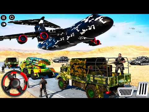 Army Truck Driving Cargo Games - US Offroad Military Truck Driving 3D 2026 (Android GamePlay) #9