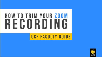 How to Trim Your Zoom Recording