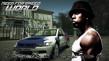 NFS World Classic car on classic race #3