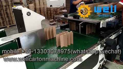 small cardboard automatic partition assembly machine factory