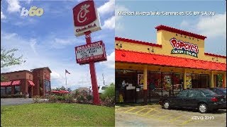 Food Fight Chick-Fil-A & Popeyes Have Twitter Beef Over Whos Chicken Is Better