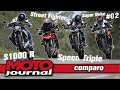 COMPARO#02 - Triumph Speed Triple 1200, BMW S1000 R, Ducati Street Fighter V4, KTM Super Duke R 1290