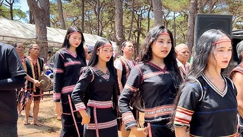 Đội Cồng Chiêng Xã A Dơk tại ngày hội văn hóa huyện Đăk Đoa 2025