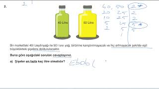 8.Sınıf Matematik 1.Dönem 1.Yazılı