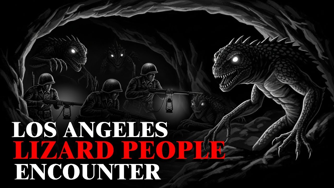 In 1941 A Group of Soldiers Encountered Lizard People in Los Angeles Tunnels
