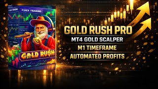 Gold Rush Pro MT4 EA Automated Gold Scalper | XAUUSD M1 Trading Robot