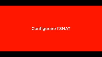 Tutorial - Static NAT (SNAT)