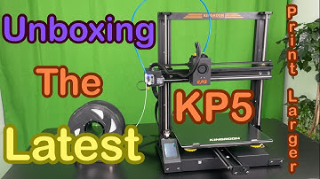 KINGROON KP5L 3D Printer Unboxing-Print with Larger Volume