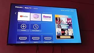 UNBOXING PHILIPS 40' ROKU TV George Eletronica