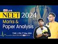 Neet 2024 secrets paper analysis  marks analysis  get examready with pceducations