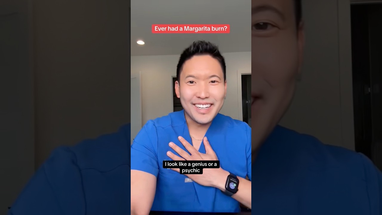 Dermatologist Explains Margarita Burn