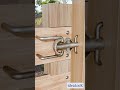 Automatic gate latch design. #gates #woodworking