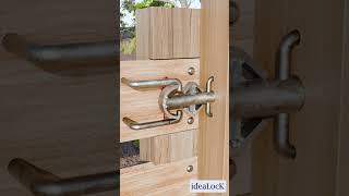 Automatic gate latch design. #gates #woodworking