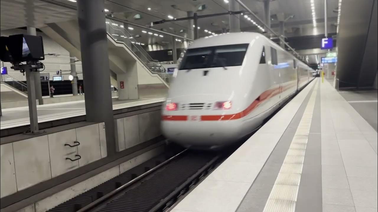 Frankfurt to Berlin Train YouTube