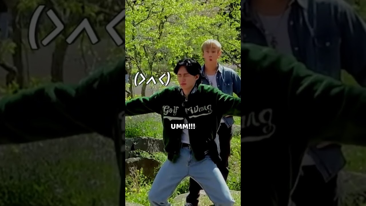 Jiung bossy mom energy 테오에게 포즈를 가르치는 지웅 