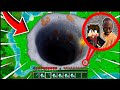 Tenge tenge trouve un enorme trou sur minecraft 