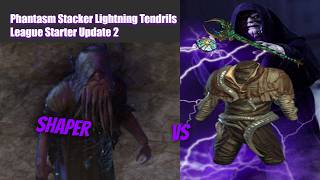 Lightning Tendril Phantasm Stacking Eternity Shroud Reliqurian League Starter Update 2 | Poe 3.29