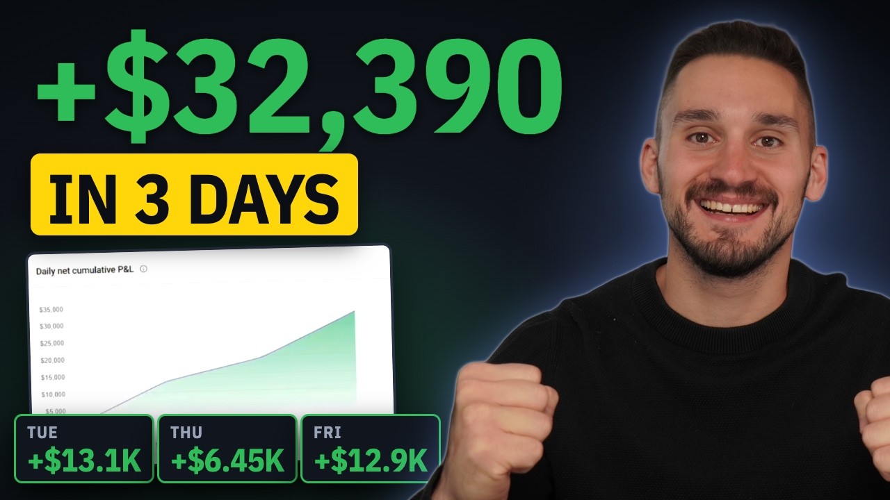 +$32,390 in 3 Days on Take Profit Trader Pro Accounts - YouTube