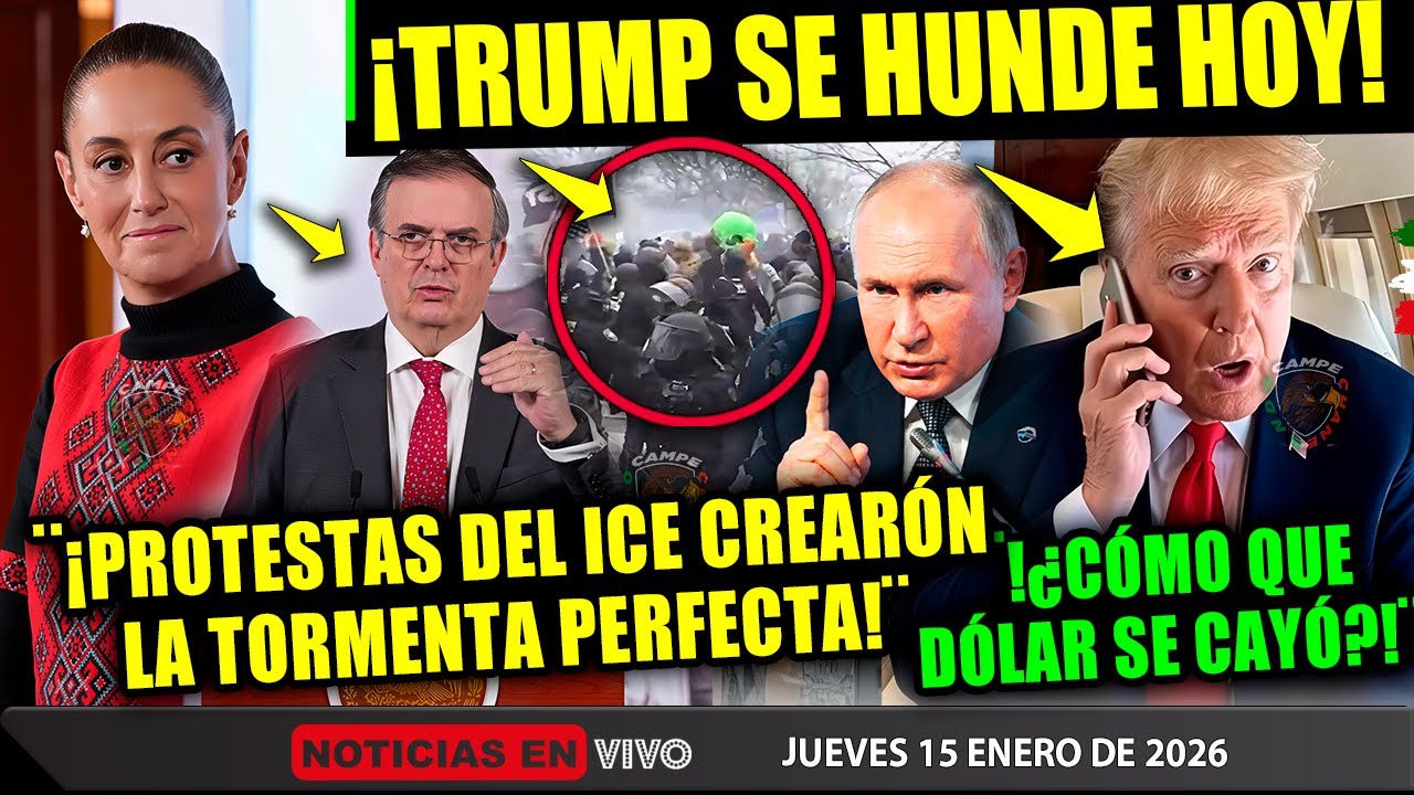 TRUMP ¡PROTESTAS SE SALEN DE CONTRO! MINNEAPOLIS CAUSO ESTO ¡MÉXICO SACA PROVECHO! CLAUDIA EBRARD