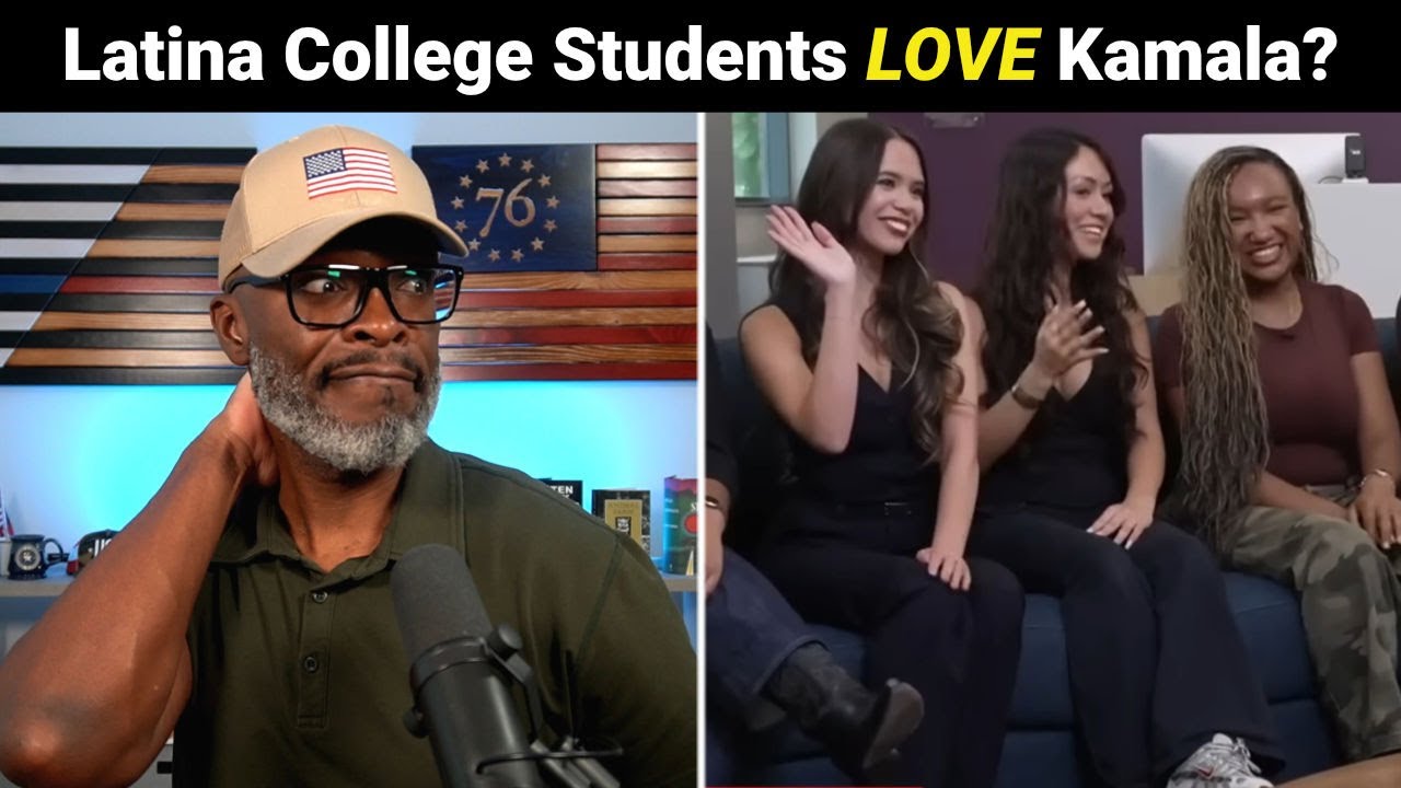 Latina College Students Mention POP STARS In Defense Of Kamala Harris!