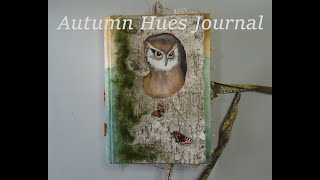 Autumn Hues journal flip through @zoetofieldPapercrafting