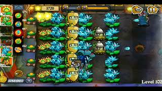 flower zombie war unlimited coin level 102 #flowerzombiewar #gaming #pvz screenshot 3