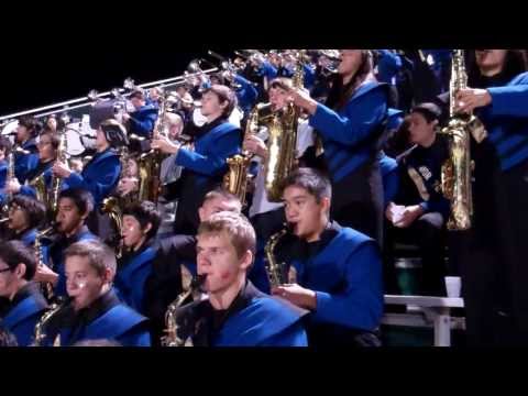 Warm up - good view of Sandoval conducting, clarinets and sax
