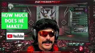 How much does DrDisRespect make on YouTube (Music: Don't Wanna Let Myself Down - NEFFEX)