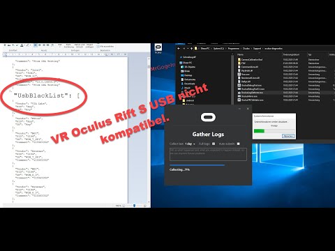 Oculus Rift S USB nicht kompatibel / DisplayPort nicht erkannt. Black List.