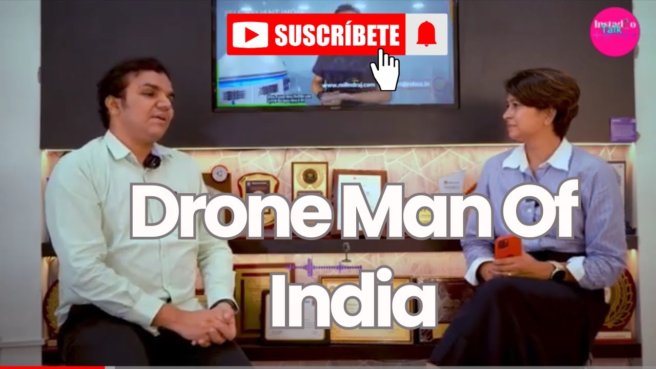 Drone Man of India: Milind Raj's Robots & Rescue Missions! 🚁🇮🇳 - YouTube