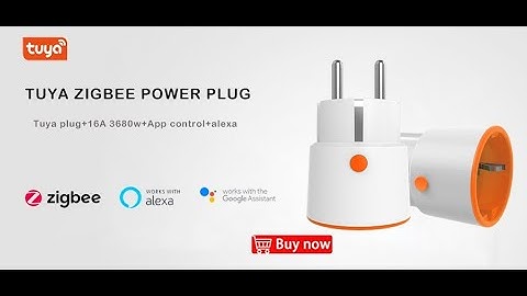 Вилка Zigbee Tuya Smart, розетка для ЕС, 3680 Вт, измеритель мощности, совместимый с Alexa и Tuya Hu