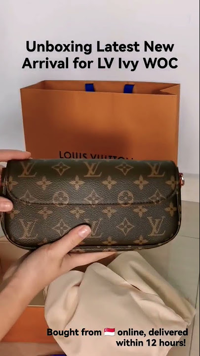 LOUIS VUITTON WALLET ON CHAIN IVY,Monogram 🤎💃#viral #shortsfeed