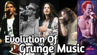 Evolution Of Grunge Music - evolution of rock music timeline