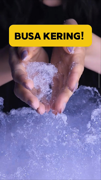 How to Make Dry Foam That's Currently Popular! #shorts #viral #tutorial