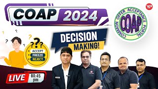 COAP 2024 Rounds Decision-making with YourPedia Mentors Live today 8:45 pm