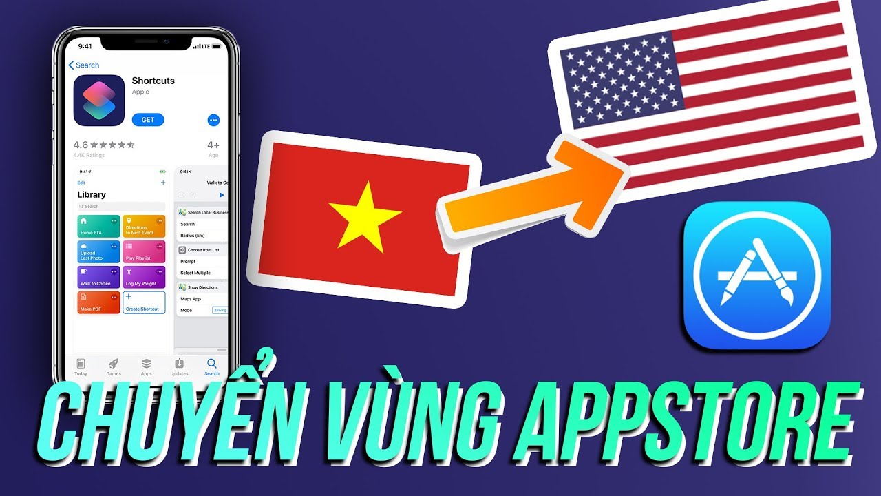 id app store New 2022 Hướng dẫn chuyển vùng App Store để tải app siêu dễ 2019