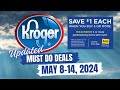 Moneymaker kroger updated again pt 2 must do deals for 58514  more mega deals