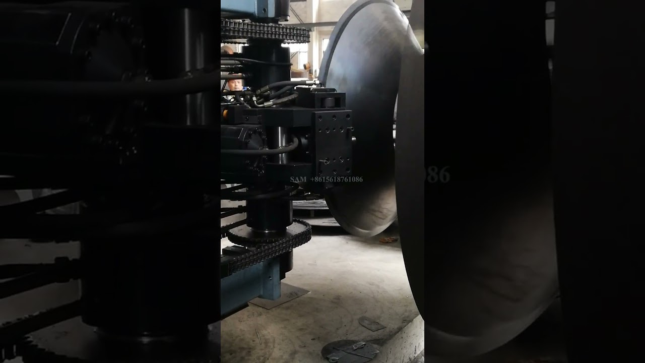 inlet cone fan flanging machine