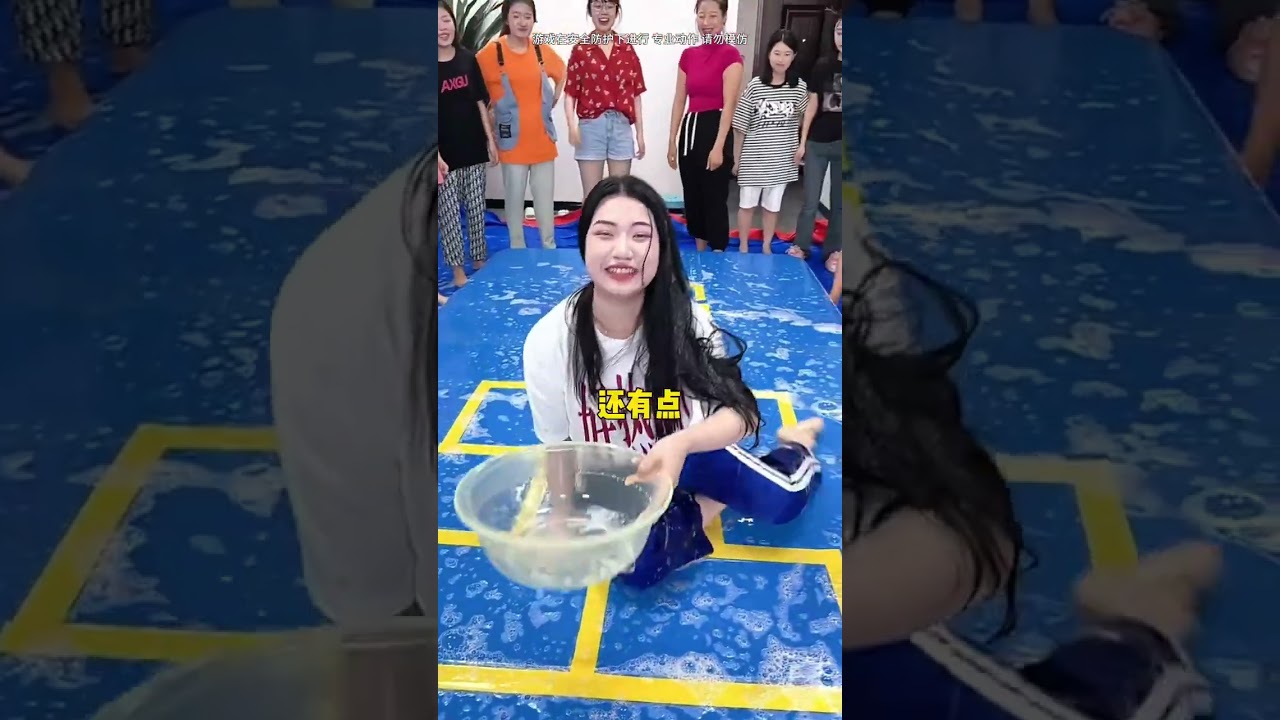 Hilarious Pool Push Challenge: Watch Laughter Unleash