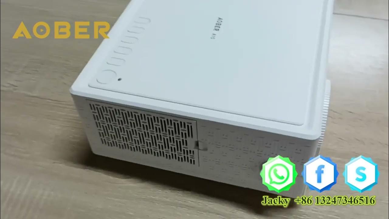 Aober Projector A10, built-in Android system, 700 lumens, popular at