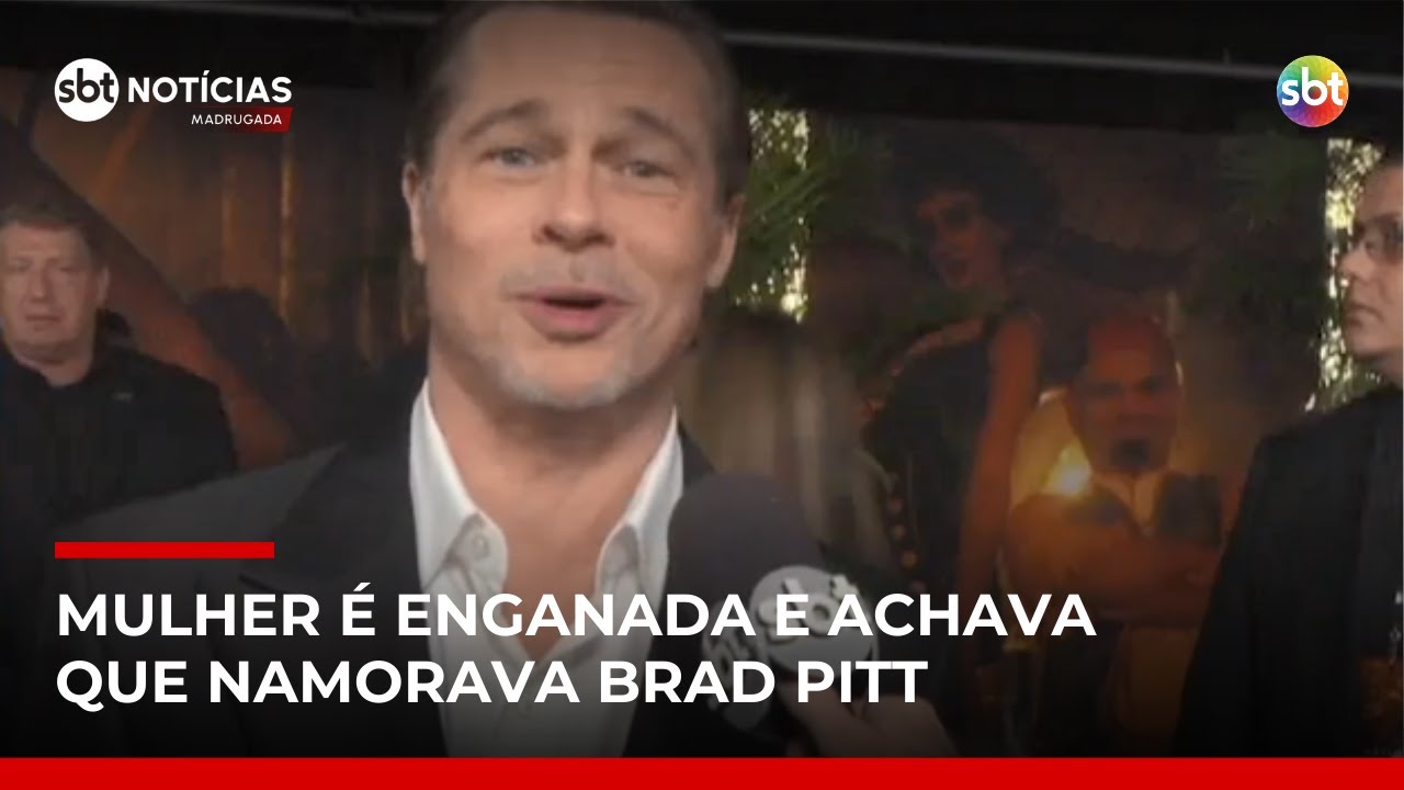 Mulher descobre golpe de falso Brad Pitt após esperar ator em aeroporto no Brasil | 