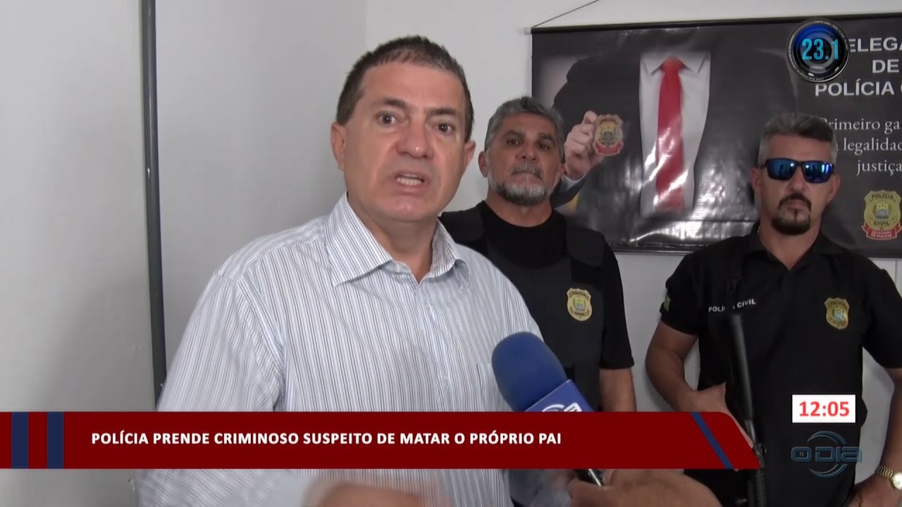 Criminoso acusado de matar o próprio pai é preso pela Polícia Civil 22 09 2023