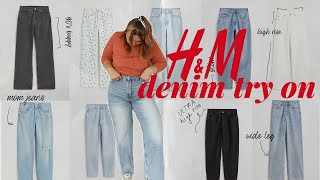 trying every pair of H&M jeans (the quest to find my PERFECT jean) - YouTube
