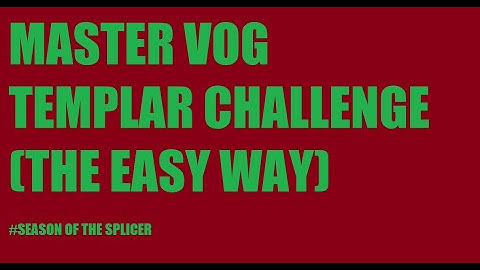 Destiny 2 Master VoG Templar Challenge the Easy Way