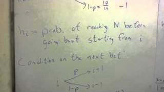 Math 131 - gambler's ruin in roulette