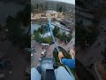 Riding Baron 1898 on a rainy, windy day #efteling #baron1898 #onride #rollercoaster #pov