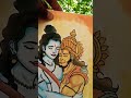 Wait for the end! 🥹 Heartwarming drawing of Krishna, Hanuman &amp; Ganesha ✨ #shorts #art