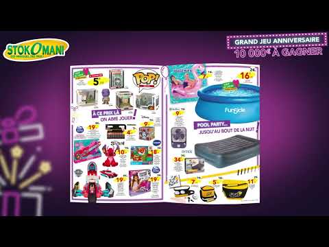 Nouveau catalogue ! Stokomani vous gâte pour son anniversaire ! - video from Stokomani
