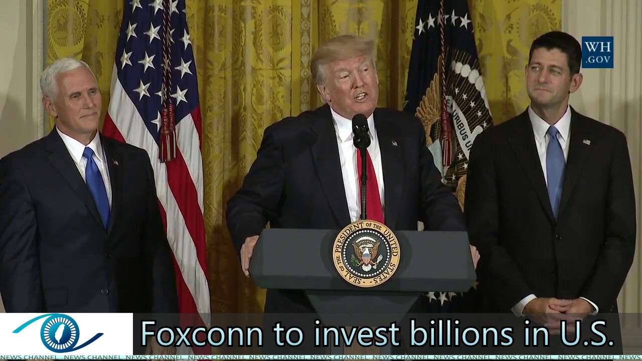 Foxconn and CEO Terry Gou guarantee up to $500 million for jobs creation at Wisconsin plant